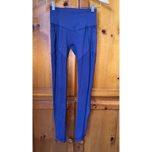 Lululemon Women's 4 All the Right Places Leggings Pants Tight Blue Yoga Running